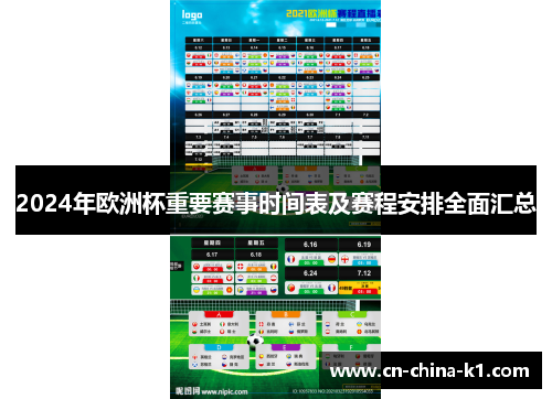 2024年欧洲杯重要赛事时间表及赛程安排全面汇总